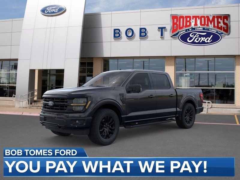 New 2026 Agate Black Metallic Ford XLT image 1