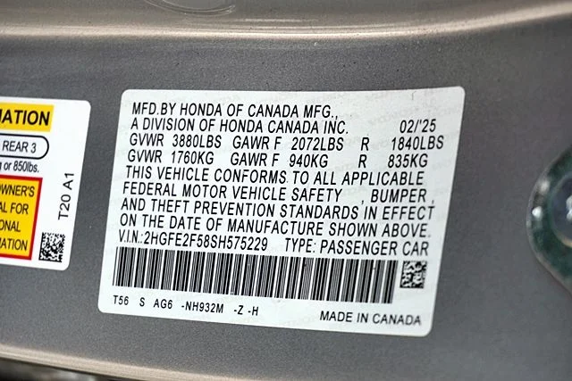 Used 2025 Silver Honda Sport image 31