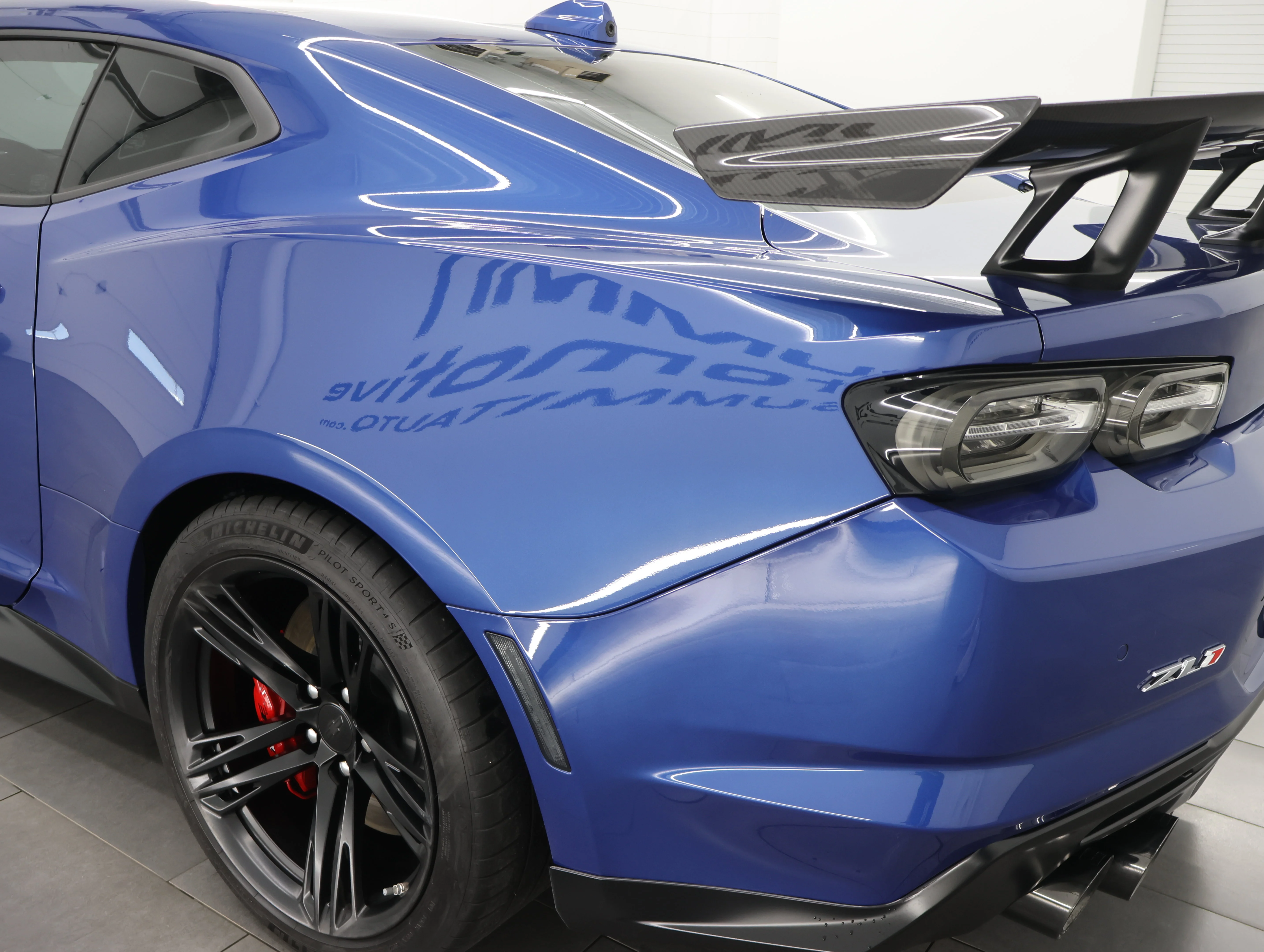 Used 2023 Riverside Blue Metallic Chevrolet ZL1 image 30