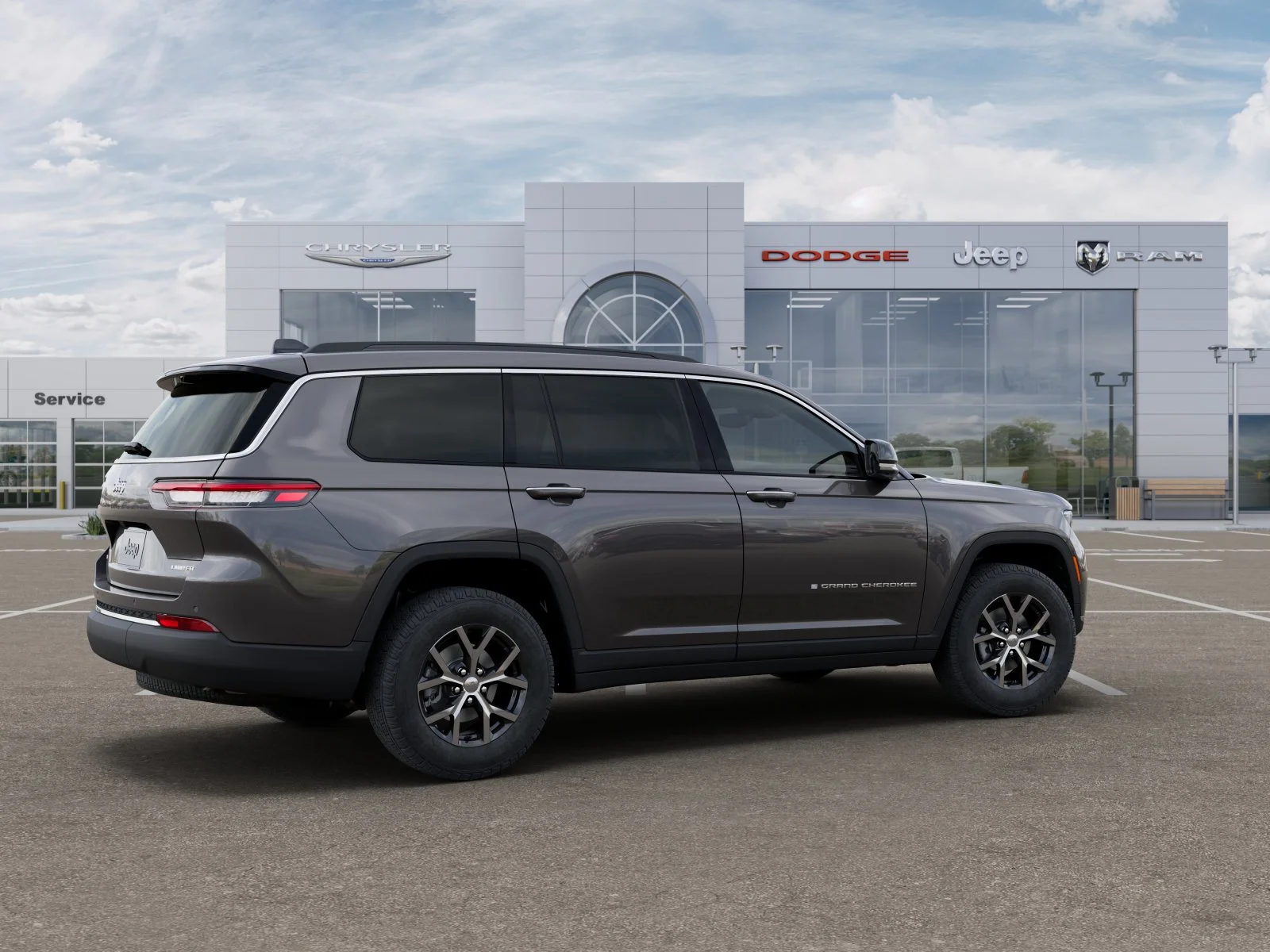New 2025 Baltic Gray Metallic Clear-Coat Exterior Paint Jeep Limited image 31
