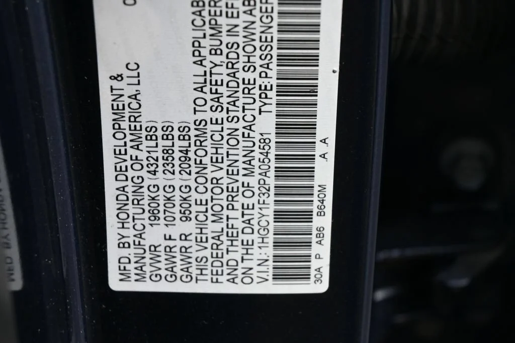 Used 2023 Blue Honda EX image 16