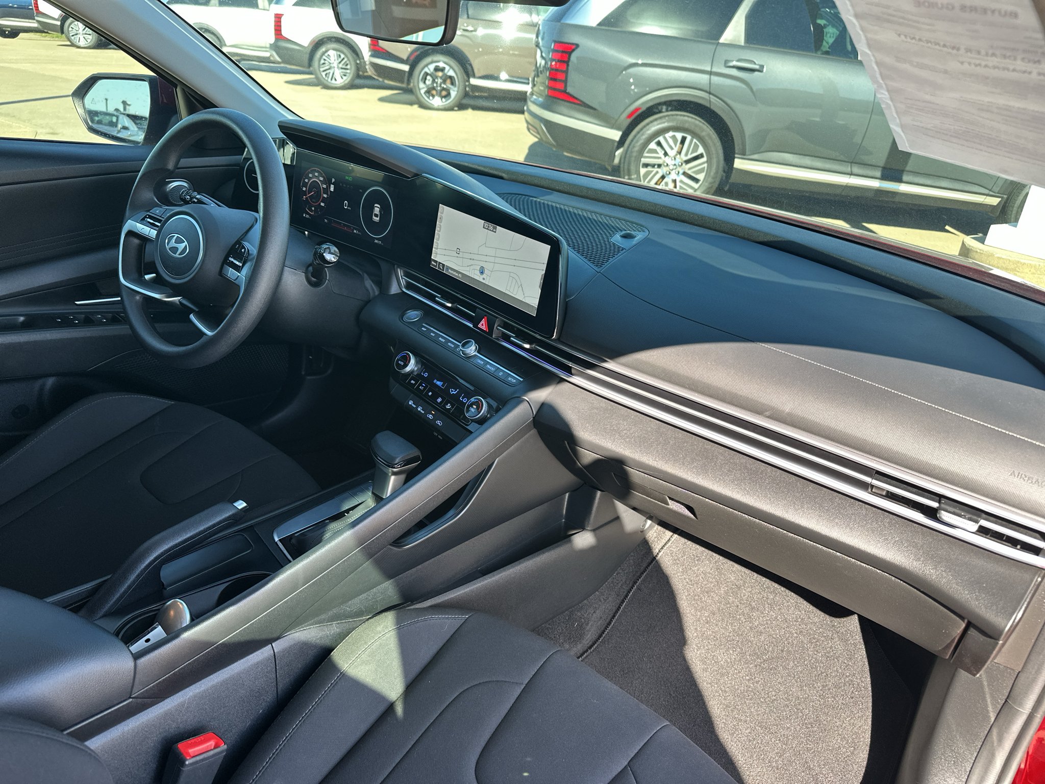 Used 2024 Ultimate Red Hyundai SEL image 5
