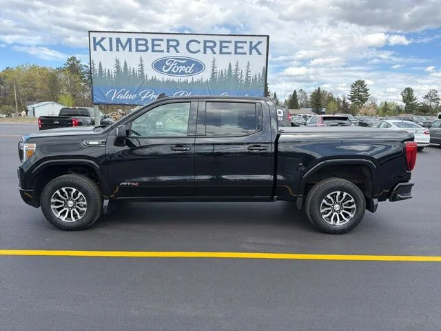 Used 2021 GMC Sierra 1500 AT4 with VIN 1GTU9EETXMZ221677 for sale in Pine River, Minnesota