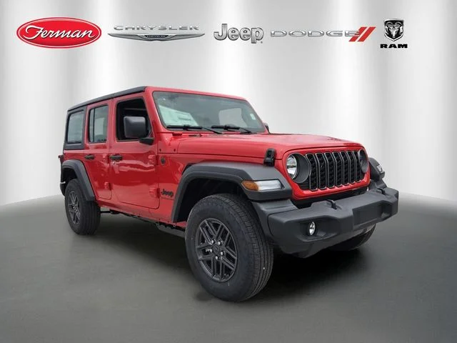 New 2026 Firecracker Red Clear-Coat Exterior Paint Jeep Sport image 1