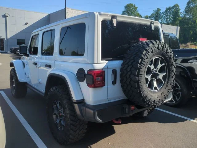 Used 2021 White Jeep Unlimited Rubicon image 12