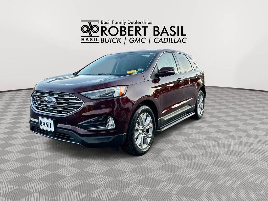 Used 2023 Red Ford Titanium image 4