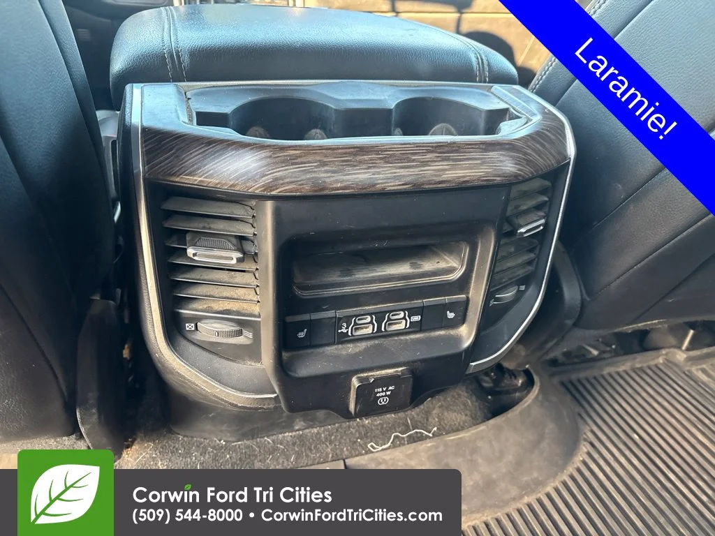 Used 2020 Bright White Clearcoat Ram Laramie image 9