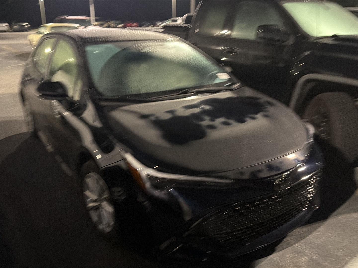 Certified Used 2025 Midnight Black Metallic Toyota SE image 4