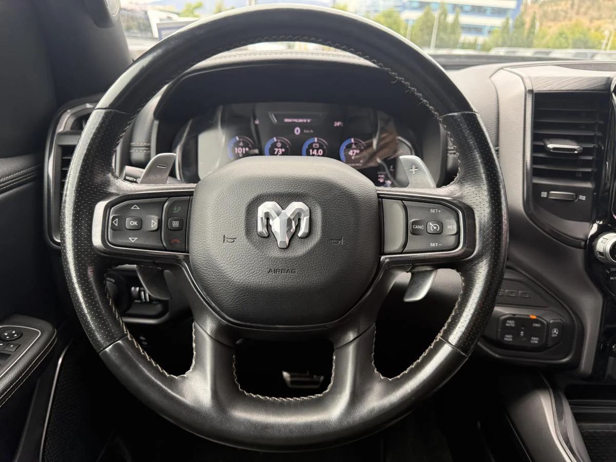 Used 2023 White RAM Sport 4x4 Crew Cab 5