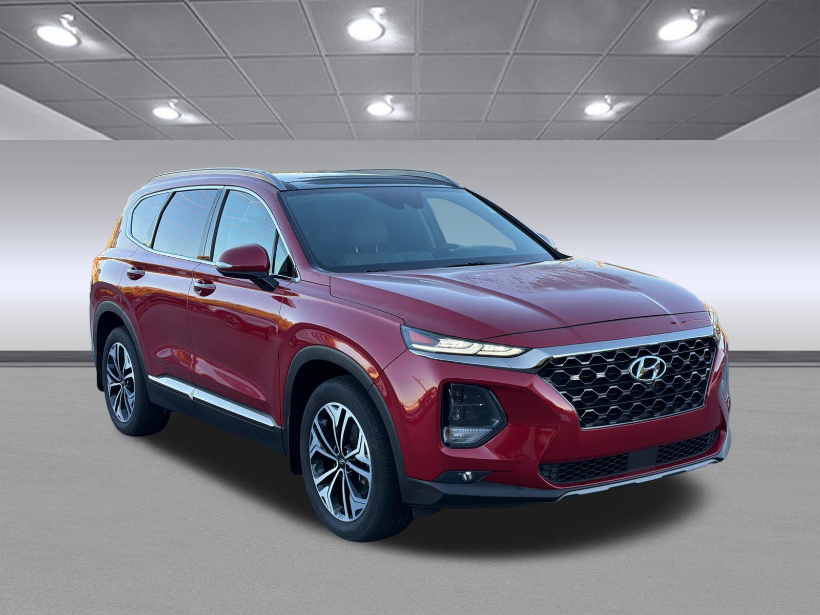 Used 2020 Scarlet Red Hyundai Limited image 3