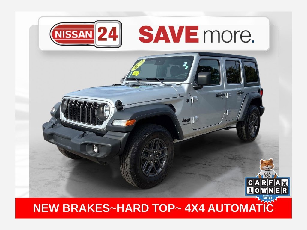 Used 2024 Silver Jeep Sport S image 1
