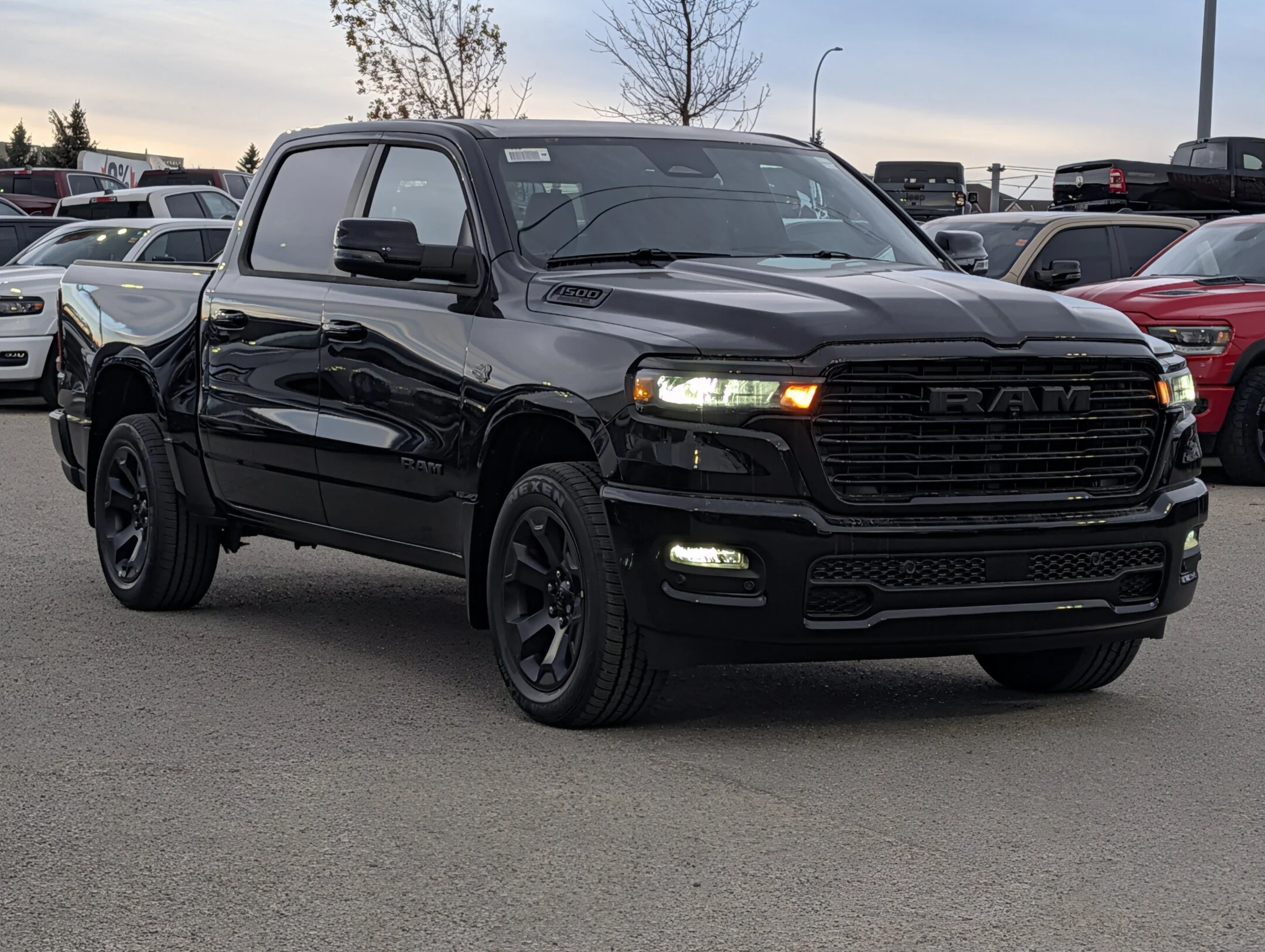 New 2027 Black RAM Sport - - 3.92 Rear Axle - Trailer Brake Control - Trailer Sway Control - Hill Start Assist & More! image 2