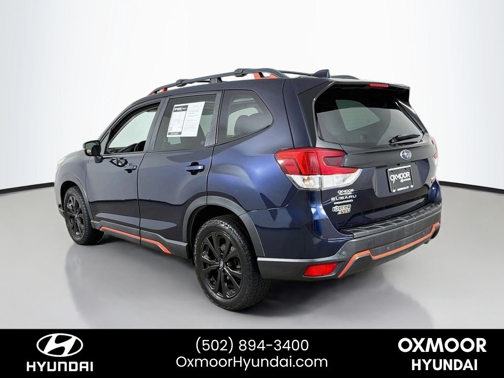 Used 2019 Dark Blue Pearl Subaru Sport image 5