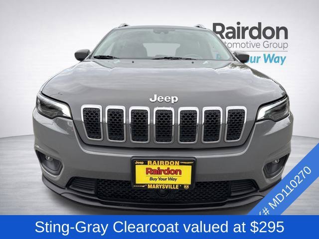 Used 2021 Jeep Cherokee Latitude Plus with VIN 1C4PJMLB9MD110270 for sale in Arlington, WA