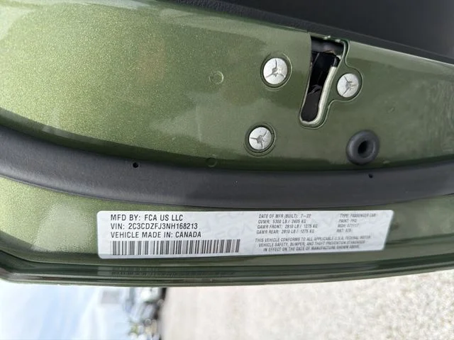 Used 2022 Green Dodge R/T Scat Pack image 32
