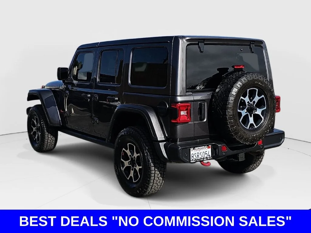 Used 2021 Gray Jeep Unlimited Rubicon image 5