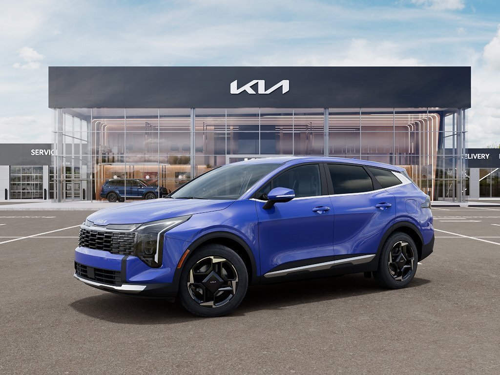 New 2026 Nebular Blue Kia EX image 3