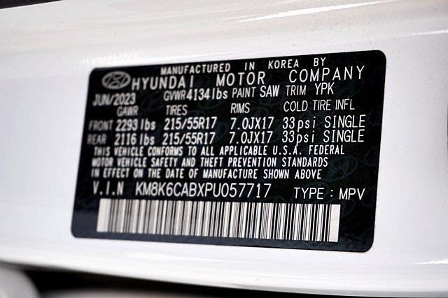 Used 2023 White Hyundai SEL image 32