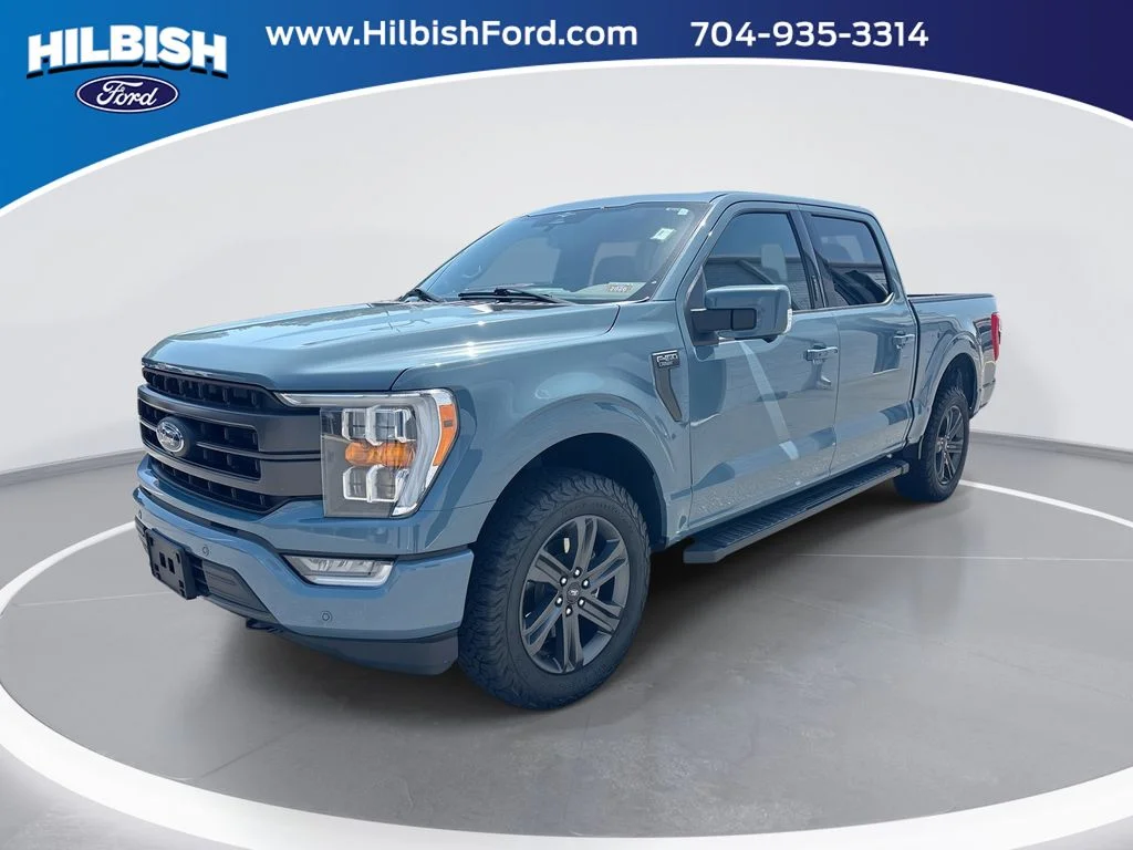 Used 2023 Blue Ford Lariat image 1