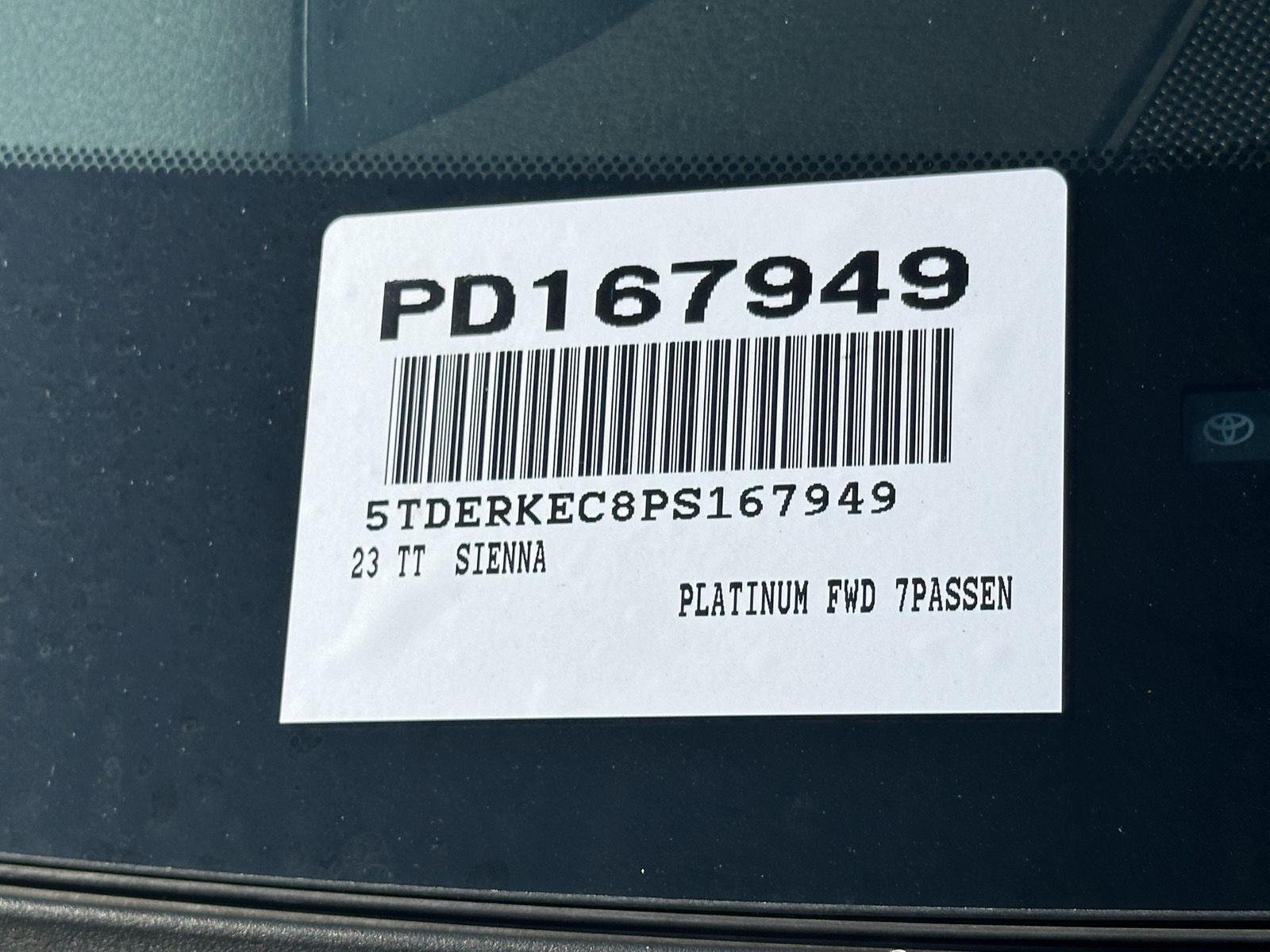 Certified Used 2023 Predawn Gray Mica Toyota Platinum image 15