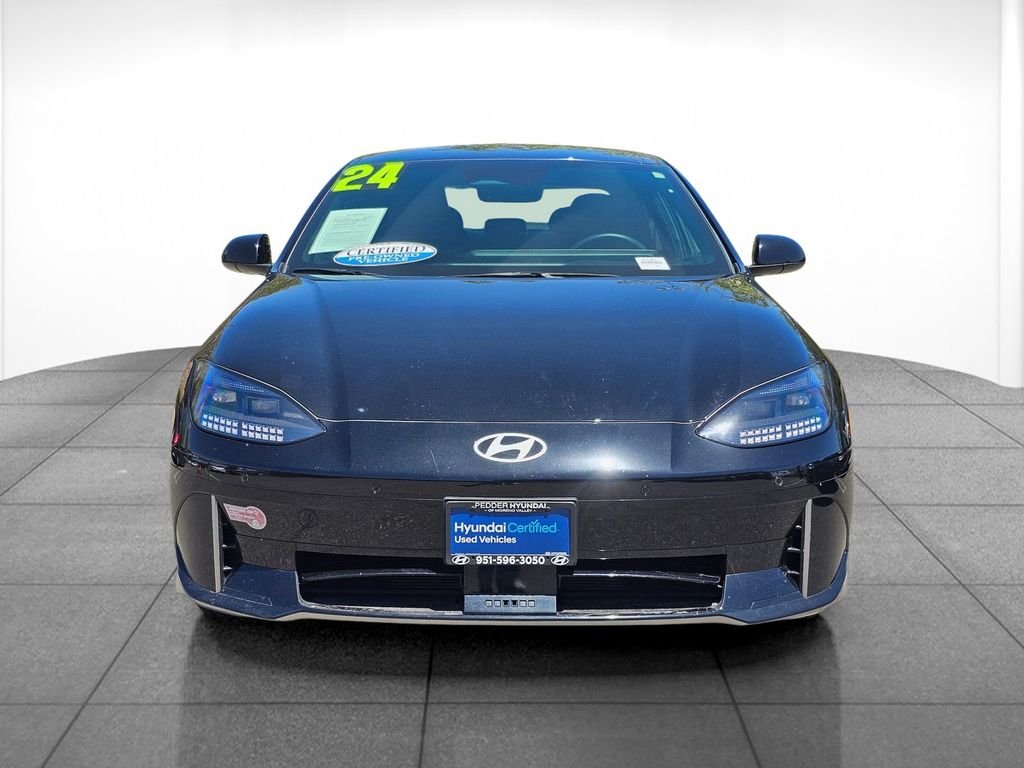 Certified 2024 Hyundai IONIQ 6 SEL with VIN KMHM34AA8RA079119 for sale in Moreno Valley, CA