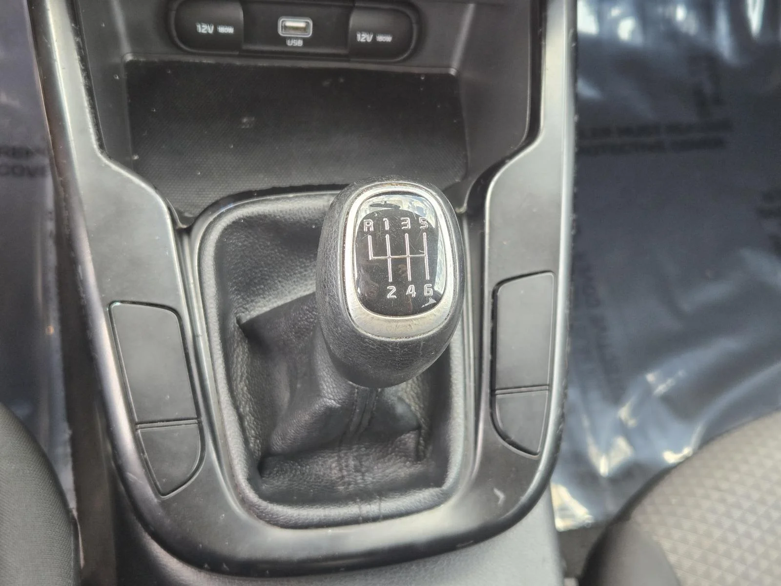 Used 2020 Sparkling Silver Kia LX Manual image 13