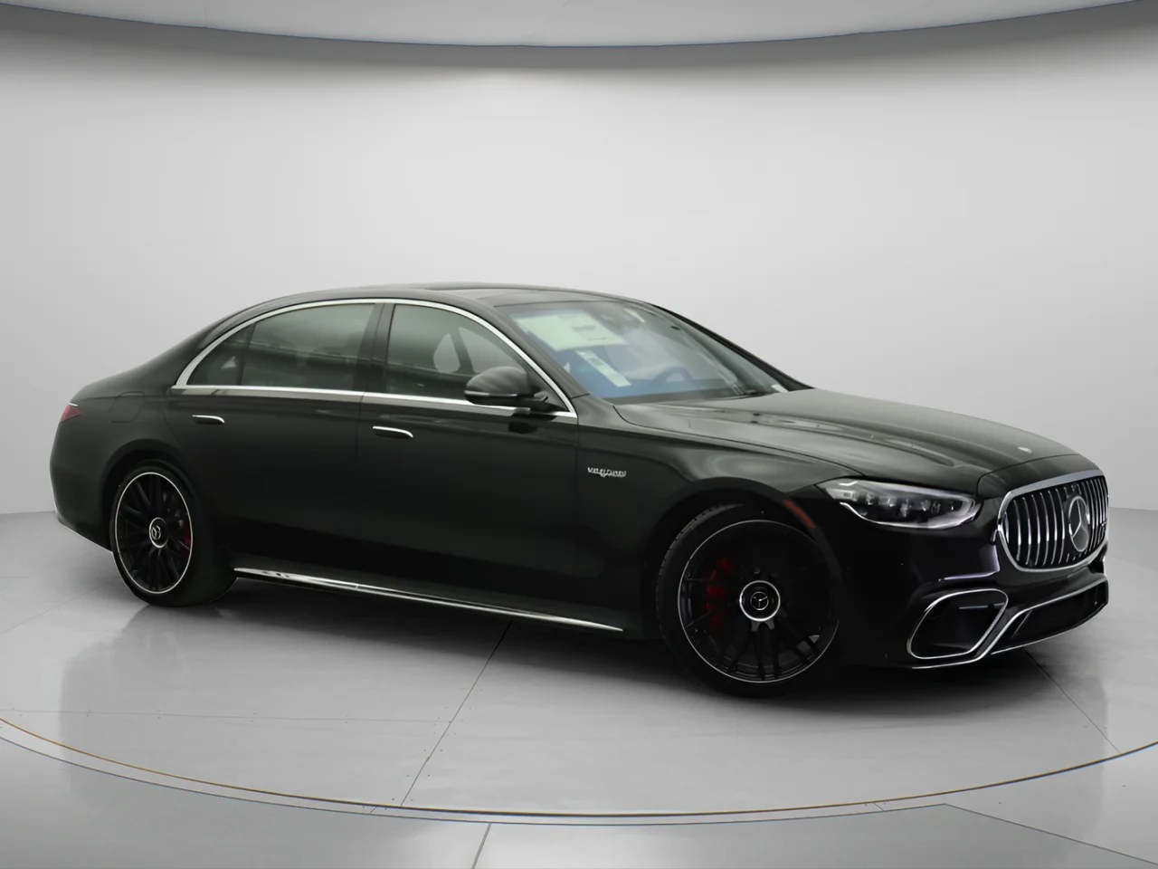 New 2026 Obsidian Black Metallic Mercedes-Benz S 63 E AMG® 4MATIC® image 1