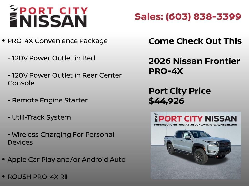 2026 Nissan Frontier PRO-4X - Photo 14