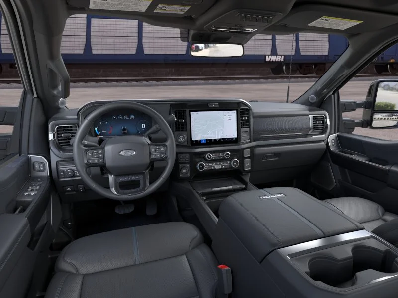 New 2026 Star White Metallic Tri-Coat Ford F-250® Platinum® image 9