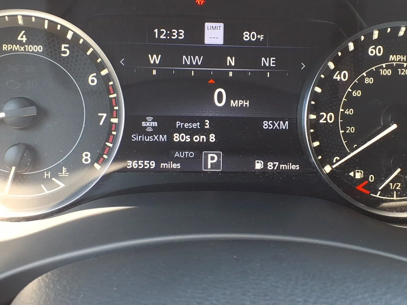 Used 2023 Aspen White Tricoat Nissan Platinum image 36