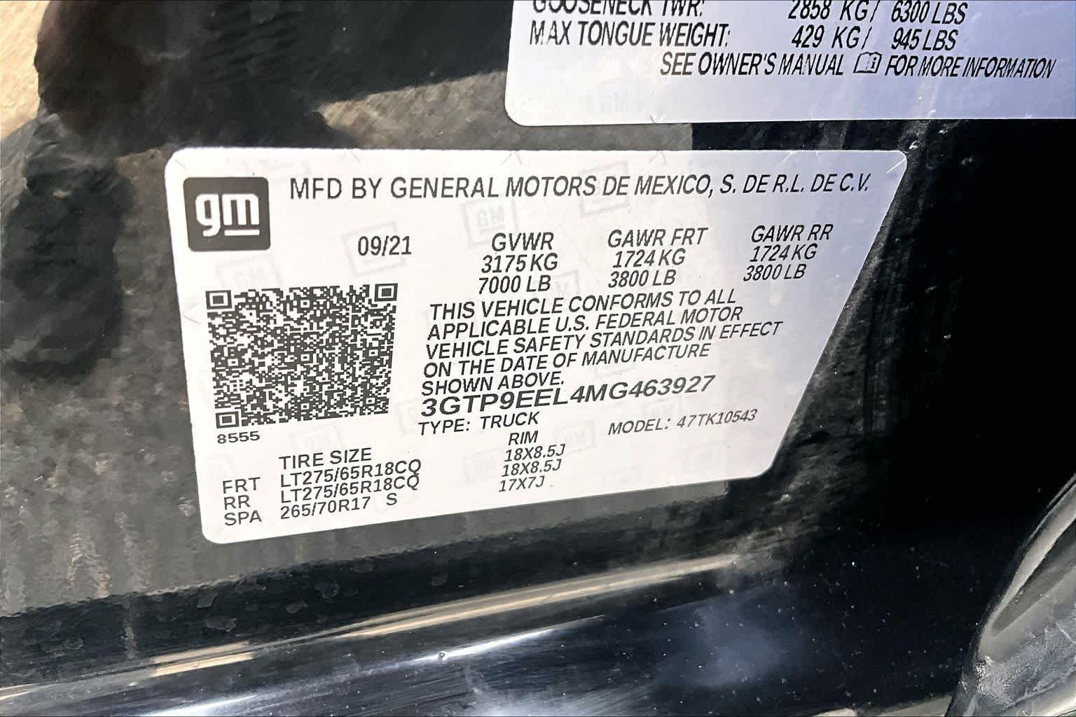 Used 2021 Onyx Black GMC AT4 image 33