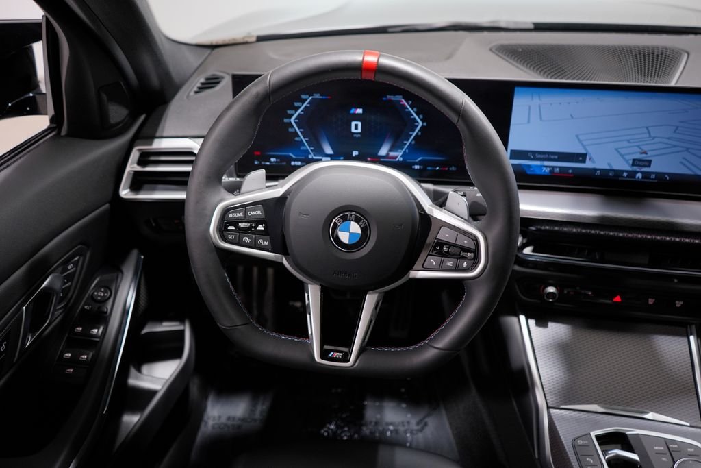 Used 2025 Black Sapphire Metallic BMW M340i image 11