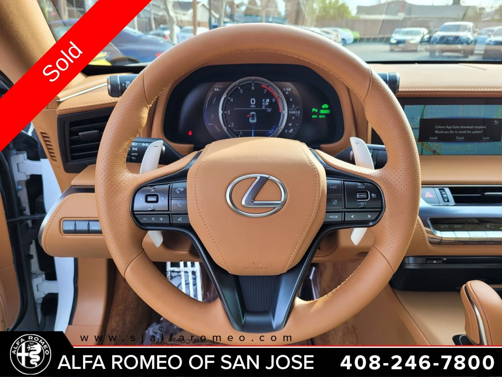Used 2019 White Lexus 500h image 7