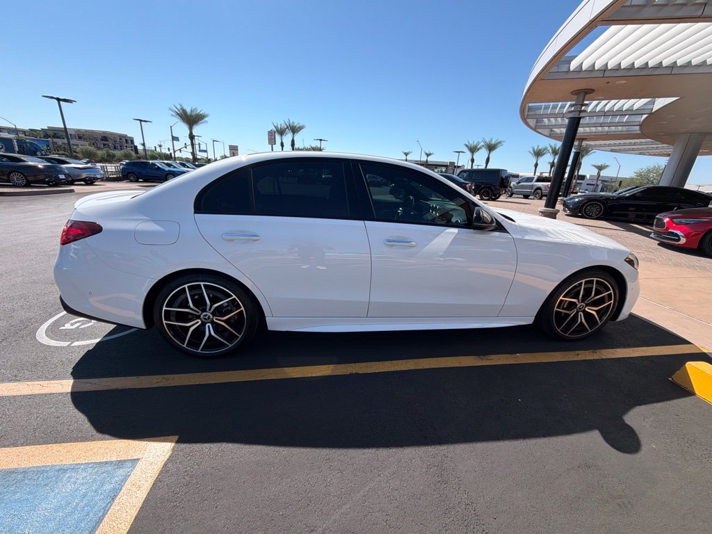 Certified Used 2024 Polar White Mercedes-Benz C 300 image 5