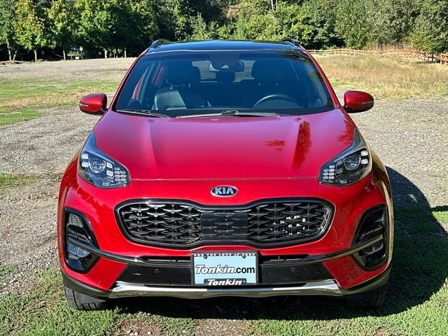 Used 2021 Hyper Red Kia SX image 3