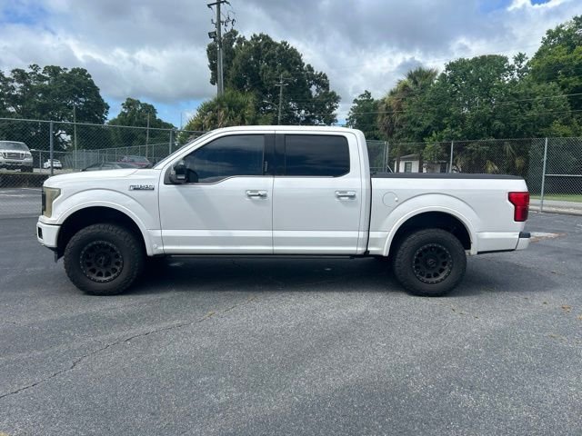 Used 2018 White Ford Platinum image 2