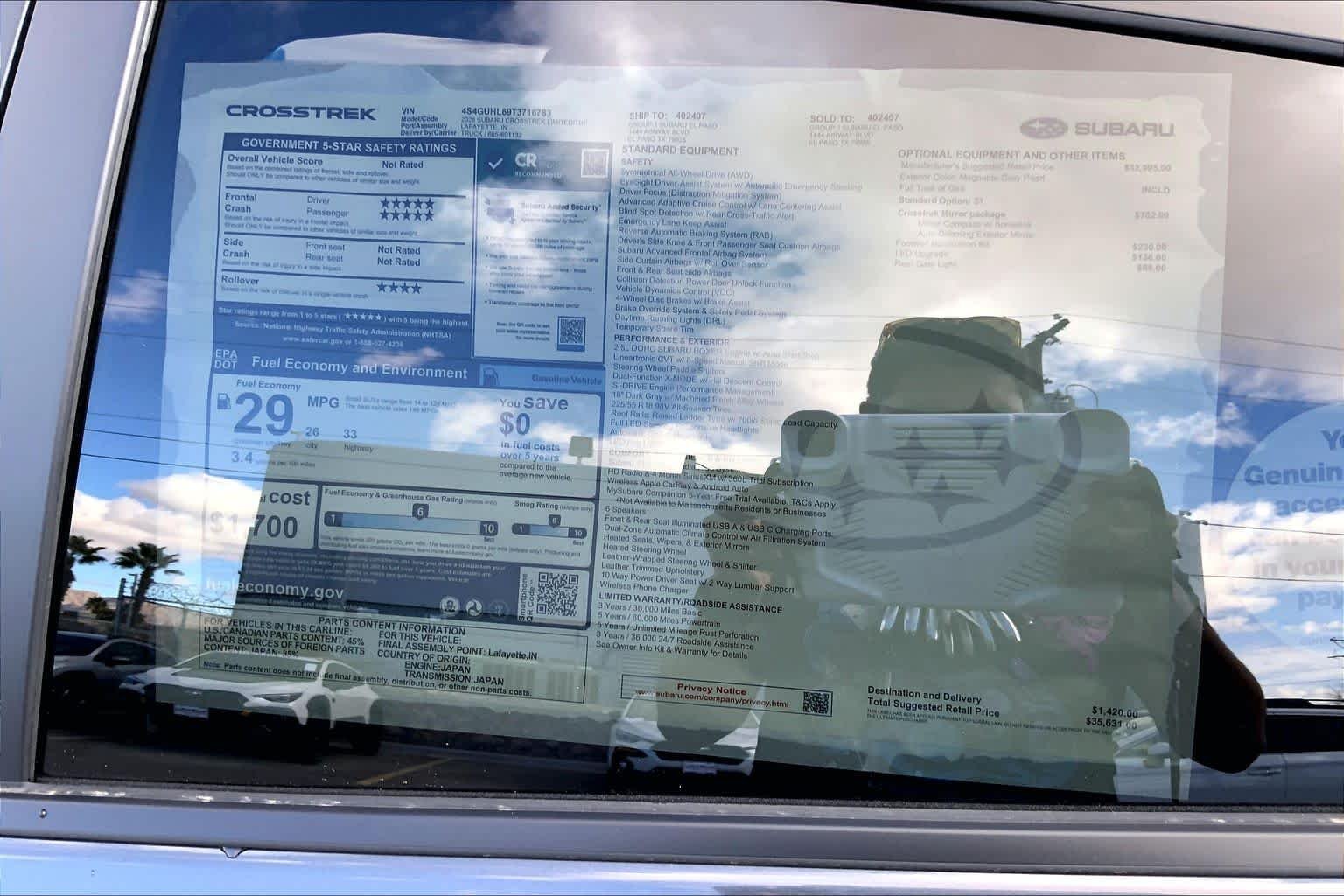 2026 Subaru Crosstrek Limited - Photo 19