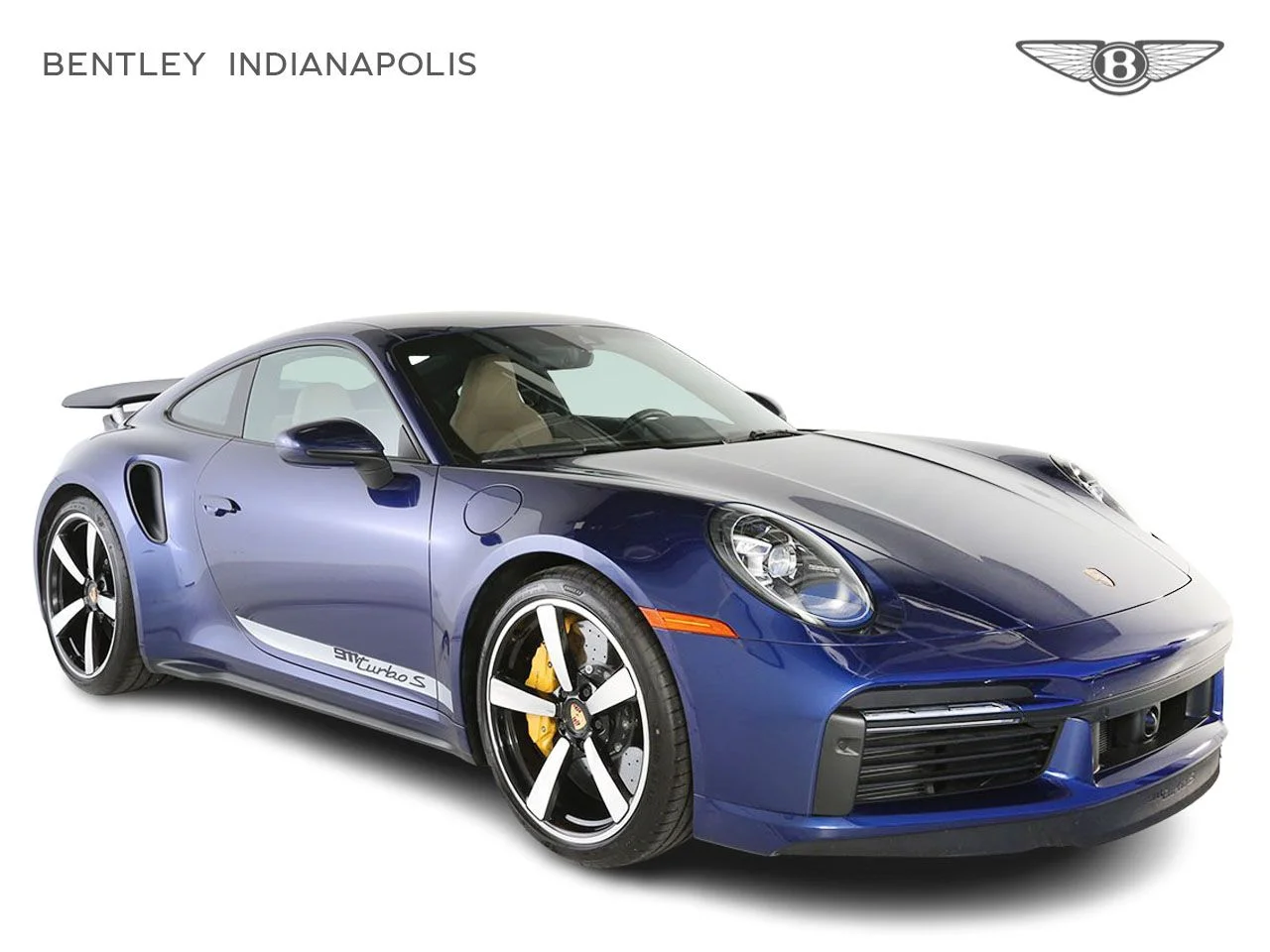 Used 2024 Blue Porsche Turbo S image 1