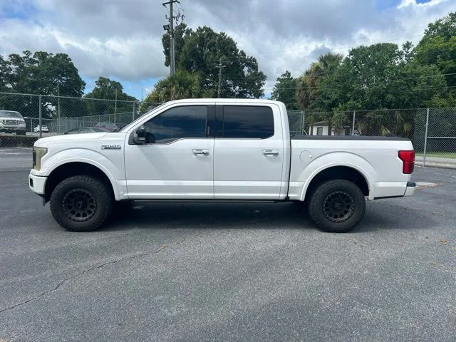 Used 2018 White Ford Platinum image 2