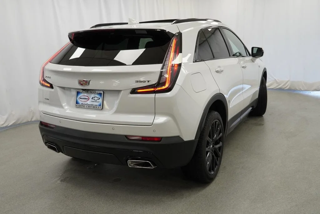 Used 2023 Crystal White Tricoat Cadillac Sport image 3