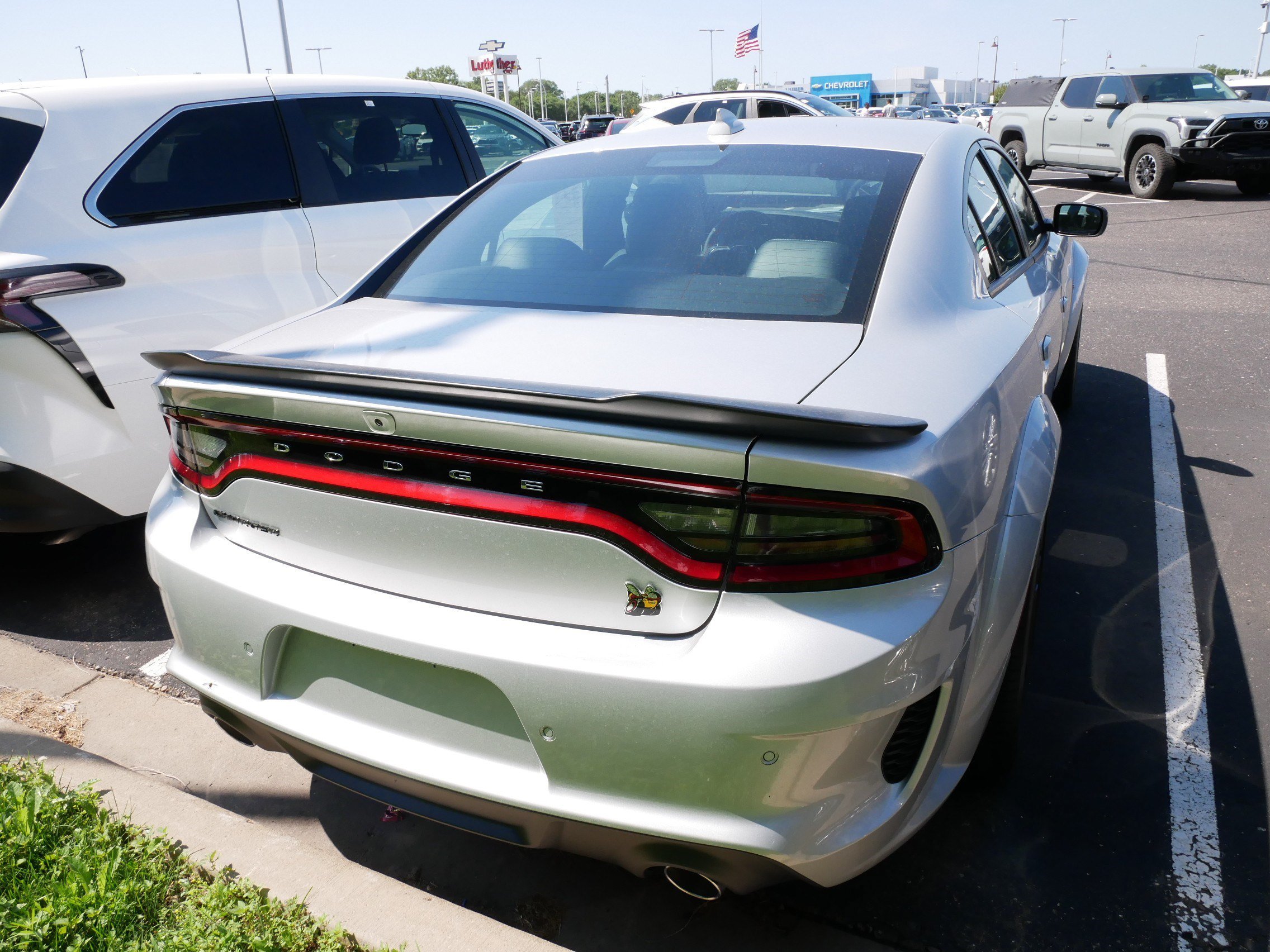 Used 2023 Triple Nickel Clearcoat Dodge Scat Pack Widebody image 6
