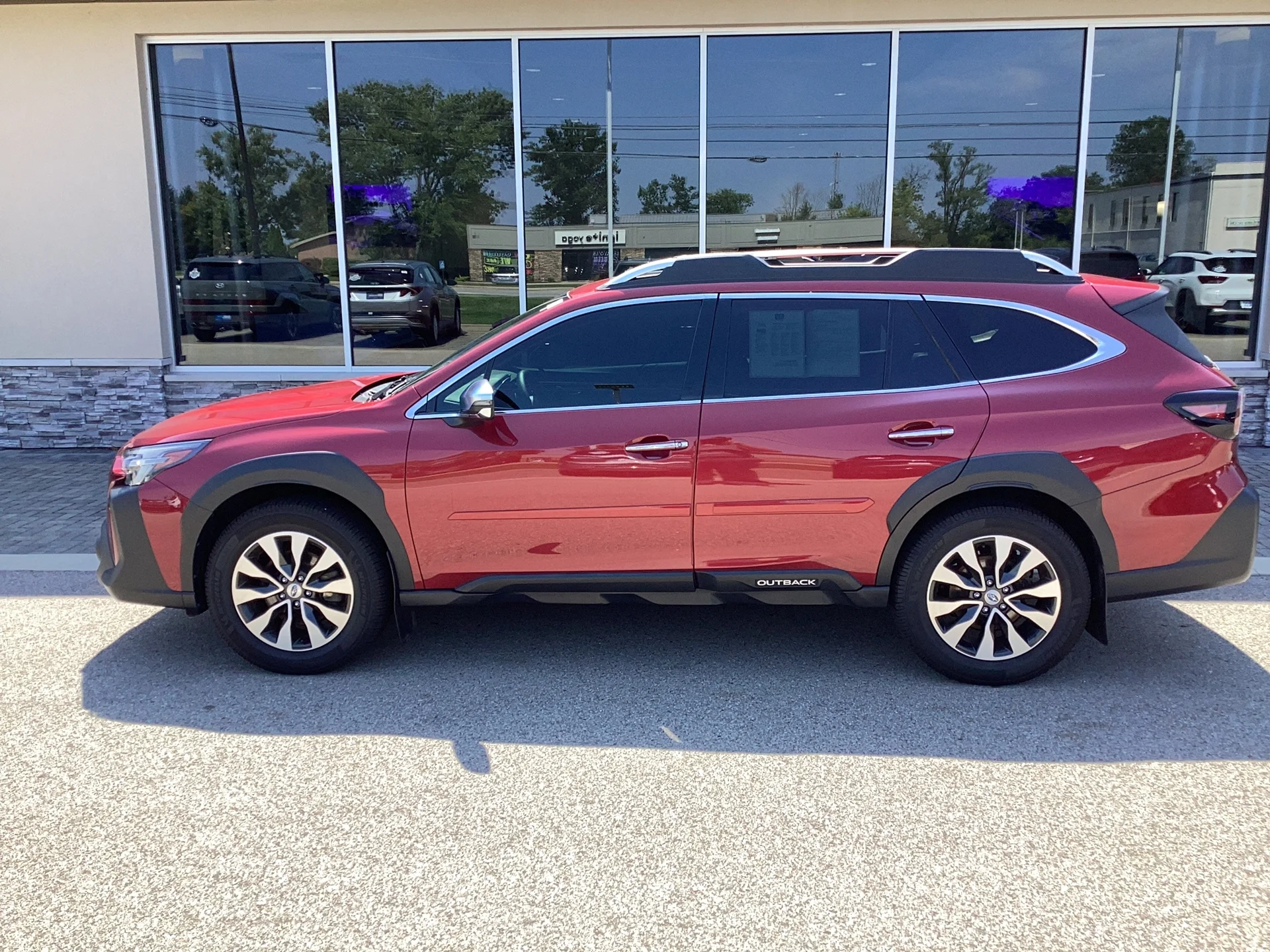 Used 2023 Crimson Red Pearl Subaru Touring XT image 6