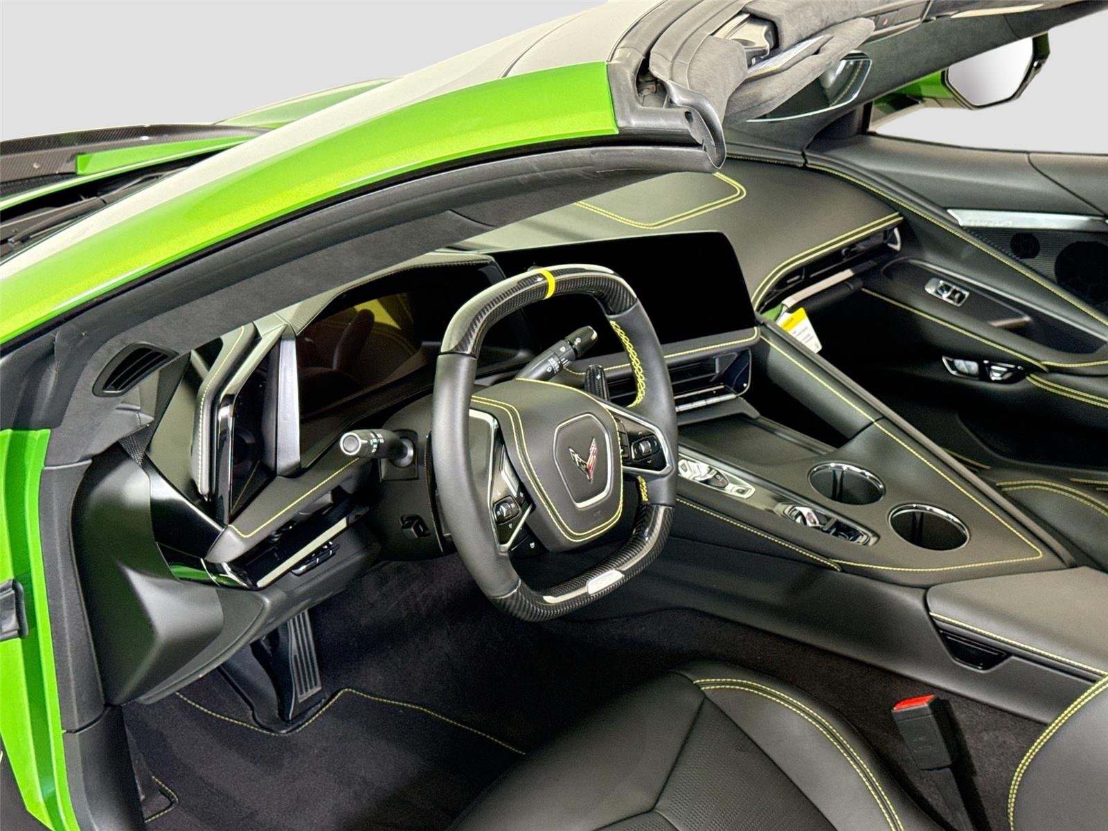 Used 2026 Roswell Green Metallic Chevrolet ZR1 | Carbon Fiber Aero Pkg | Front Lift | Carbon Flash Wheels image 15
