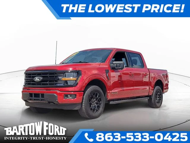 Used 2024 Red Ford XLT image 1