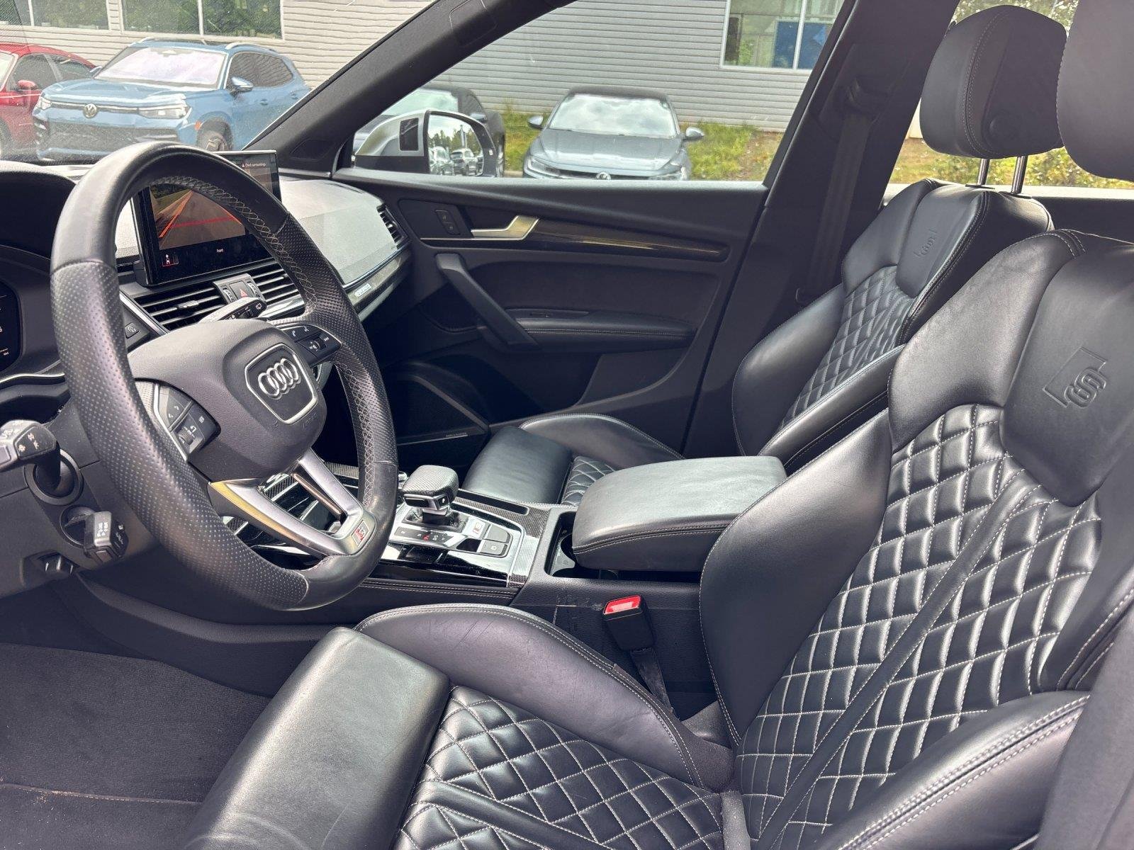 Used 2023 Mythos Black Metallic Audi Premium Plus image 14