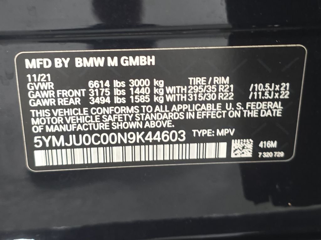 Used 2022 Carbon Black Metallic BMW  image 27