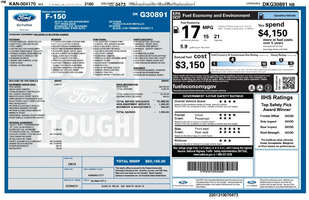 Used 2013 Ford F-150 FX4 with VIN 1FTFW1ET4DKG30891 for sale in Elk River, Minnesota