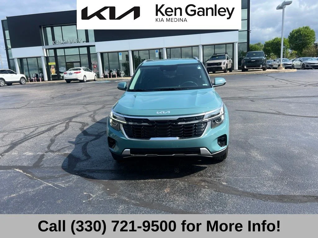 Certified Used 2024 Blue Kia EX image 3
