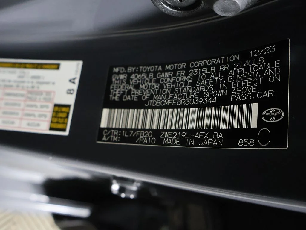 Used 2024 Gray Toyota LE image 42