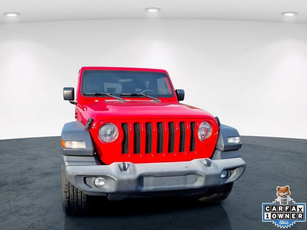 Used 2018 Red Jeep Unlimited Sport S image 8